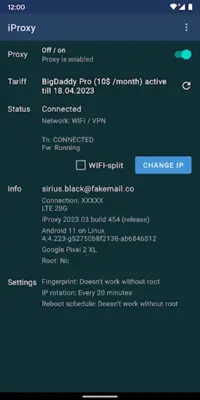 iProxy – Mobile Proxies android App screenshot 3